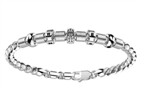 Pulsera Zancan Hombre in Plata EXB746-B